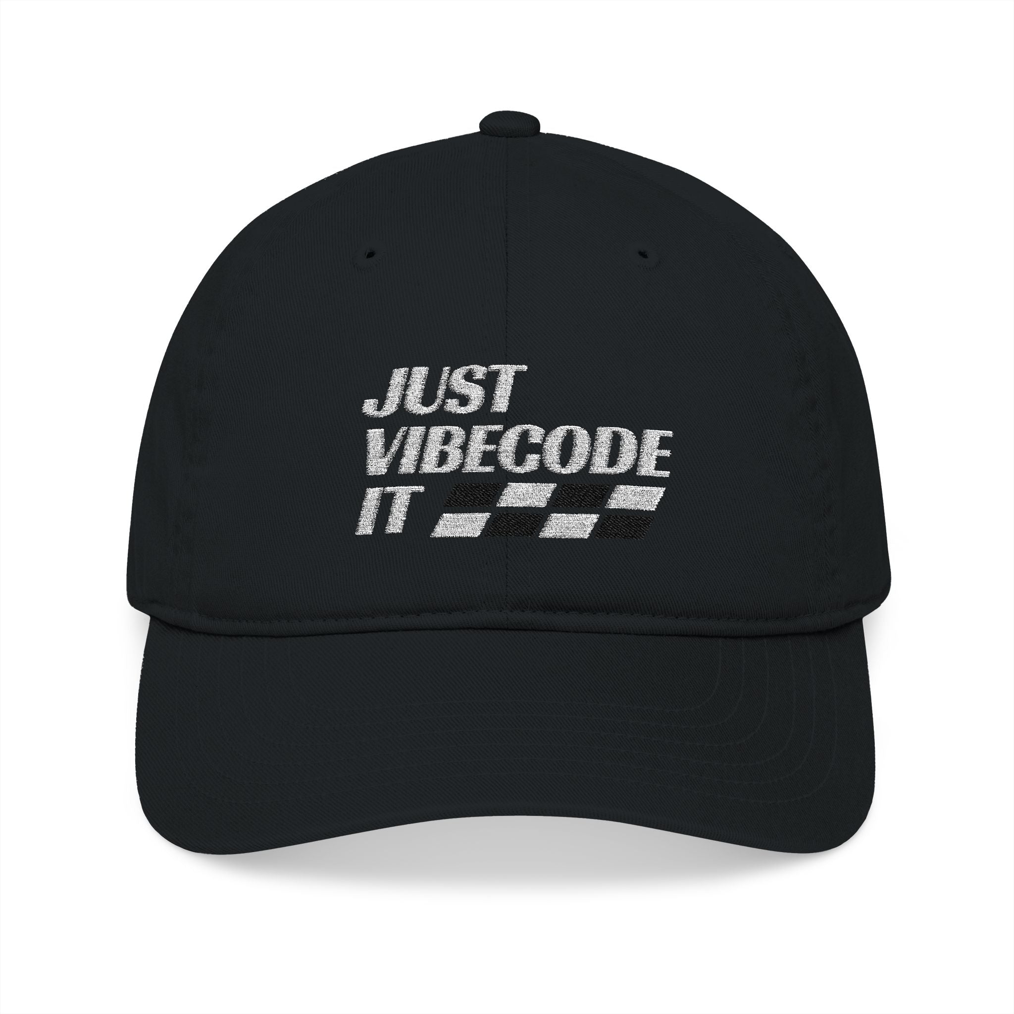 JUST VIBECODE IT - Organic Cotton Dad Hat